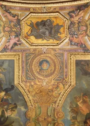 Das Ende der Duell-Manie im Jahr 1662, Deckenmalerei aus der Galerie des Glaces